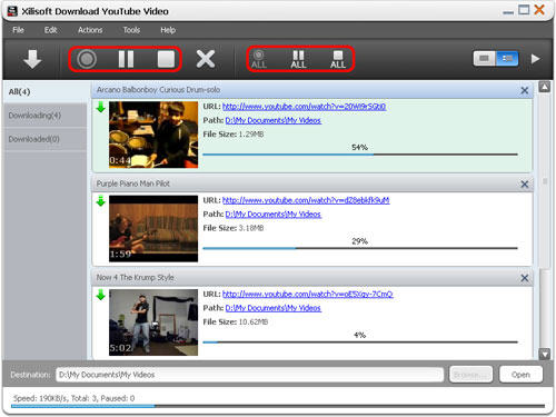 Download YouTube videos in IE browser.
