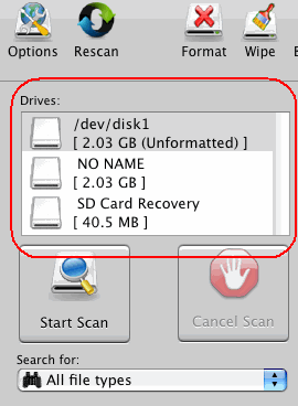 Recover Photos from Micro SD Card 1