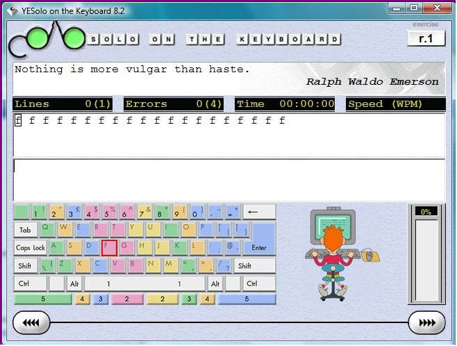 SOLO Typing Tutor Numeric Keypad Learning To Type Numbers On Numeric 