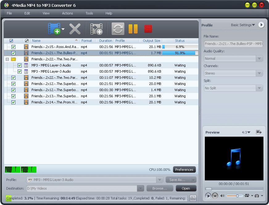 MPEG4 To MP3 Converter Convert MPEG4 To MP3 3GP To MP3