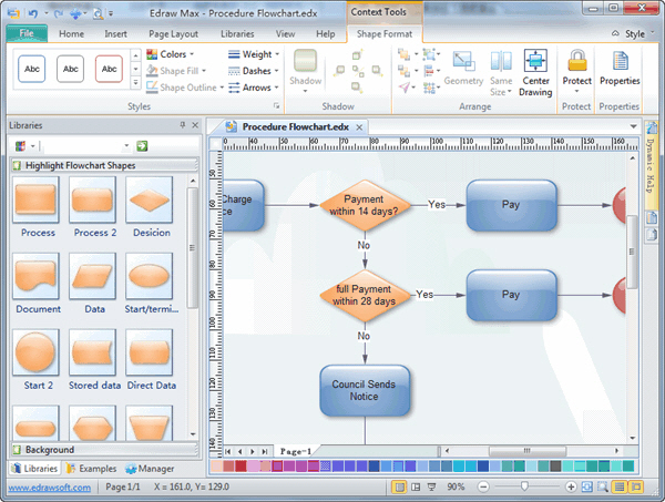 EDraw Max is a vector-based diagramming software